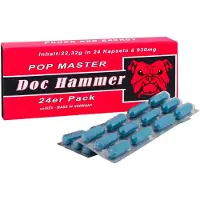 Doc Hammer - complément alimentaire sexuel - unisexe - 24 gélules