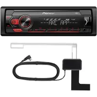 Pioneer Autoradio MVH-S220DABAN 1DIN avec DAB+, USB, compatible avec Android / iPhone (antenne DAB incluse)