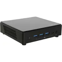 Elitegroup ECS LIVA Z3 Plus - Barebone - USFF - 1 x Core i3 10110U / 2.1 GHz - RAM 0 Go - UHD Graphics
