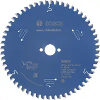 Bosch 2608644099 - Lame de Scie Circulaire Expert pour Aluminium, 184 x 20 x 2,6 mm, 56D