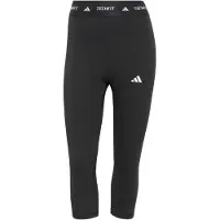 Adidas Pantalon de sport 'TECHFIT Capri' bleu nuit / noir / blanc