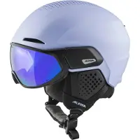 Alpina Casque de Ski Alpina Alto Q Lite Lilac/Black Matt-55 - 59 cm