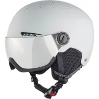 Alpina Casque de Ski Alpina Arber Visor Grey Matt-54 - 58 cm