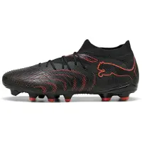 Puma Chaussure de foot 'Future 9 Match' rouge clair / noir
