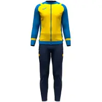 Joma Lider Tracksuit Jaune,Bleu 5-6 Years Garçon