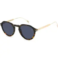 David Beckham Db-1098-s-2ik 49/23/150 Sunglasses Noir Blue/CAT3 Homme