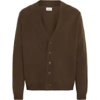 !Solid Cardigan 'SDRick' marron