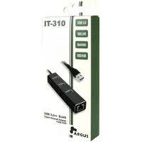 Inter-Tech Inter Tech 88885439 LAN-Adapter Argus IT-310 USB-A Gigabit Ethernet