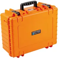 B & W International International Outdoor Case 6000 vide (Mallette photo, 32.60 l), Housse pour appareil photo, Orange