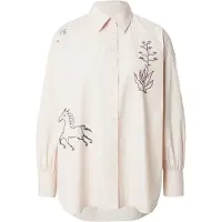 Scotch & Soda Chemisier marron / rose / noir / blanc
