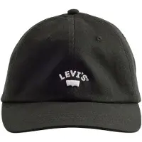 Levi's Casquette 'Lazy Girl Logo Cap' noir / blanc