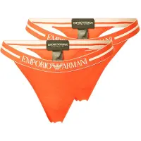 Emporio Armani Ew000405_af19023 Thong 2 Units Orange XL Femme