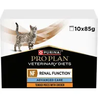 Purina Pro Plan Veterinary Diets NF Chat Renal Function - Poulet 10x85 g Aliment