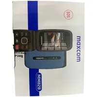 Maxcom Comfort MM828 4G 6,1 cm (2,4") Bleu Téléphone senior
