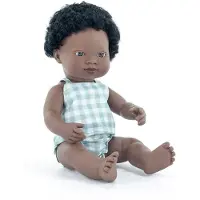 Miniland African 38 Baby Doll Bleu Enfants