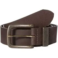 Wrangler Basic Metal Loop Belt Marron 110 cm Homme
