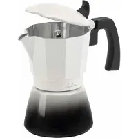 Jata HCAF2409, Moka pot, 0,45 l, Noir, Blanc, Aluminium, 9 tasses, 101,5 mm