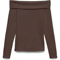 Vero Moda T-shirt 'VMMille' chocolat