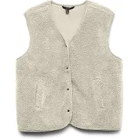 Vero Moda Gilet 'VMJOSEFINE' gris clair
