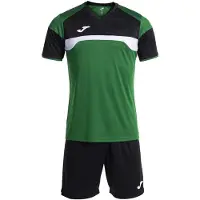 Joma Danubio Iii Short Sleeve Set Vert,Noir 9-10 Years Enfants
