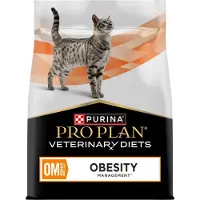 Purina PRO PLAN Veterinary Diets Feline OM St/Ox Obesity Management 1,5 kg nourriture sèche pour chats dans le traitement du diabète et/ou de l'obésité