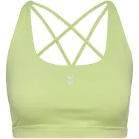 Hummel Soutien-gorge de sport 'Hiit Impact' gris / vert pastel