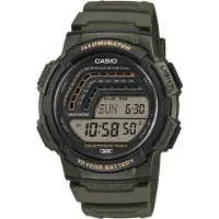 Casio - WS-1800-3AVEF - Montre-bracelet - Homme - Quartz - Collection Intemporelle