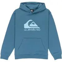 Quiksilver Comp Logo Hoodie Bleu 12 Years Garçons