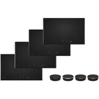 NEFF Table de cuisson intégrable T68YYV4B0, Induction 80 cm, Noir mat, Flex Design