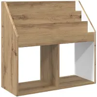 vidaXL Étagère pour enfants Artisan Chêne 72,5 x 29,5 x 69 cm Matériau dérivé du bois