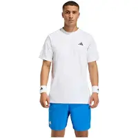 Adidas Club Climacool Graphic Short Sleeve T-shirt Blanc S Homme