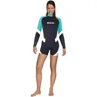 Mares Rash Guard Trilastic She Dives Long Sleeve Rash Guard Noir S Femme