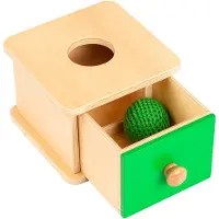 Educo Jeu De Formes - Peekaboo Vert - Jeu Montessori