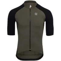 Kalas Passion Z4 Gravel Maillot de cyclisme à manches courtes Vert L Hommes Vert L