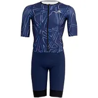 Sailfish Aerosuit Perform Short Sleeve Trisuit Bleu S Homme