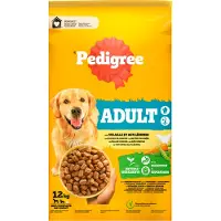 Pedigree Sec Adulte - Croquettes pour chiens - Volaille & Légumes - 12 kg
