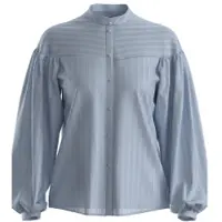 BOSS pour femme. 50553899 Chemisier Bilmant bleu (34), Casuel, Polyester, Manche longue