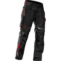 Kübler Pantalon Pulsschlag 2124 noir/rouge moyen taille 50 (50)