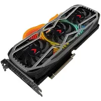 PNY Nvidia Geforce Rtx 3080 Xlr8 Gaming Revel Epic-x Rgb Triple Fan Lhr 10gb Gddr6 Graphic Card Noir
