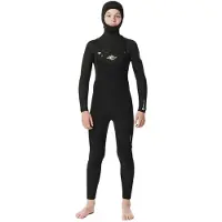Rip Curl Dawn Patrol Stm 5/4 Mm Gb H Junior Long Sleeve Chest Zip Neoprene Suit Noir 16 Years Garçon