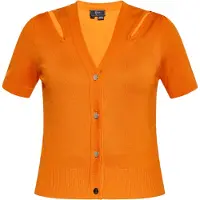 Faina Cardigan orange