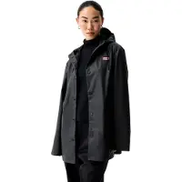 Hunter pour femme. ARU0003242 Downpour mackintosh jo pu noir (M), Casuel, Silicone, Imperméable