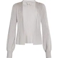 RISA Cardigan gris clair