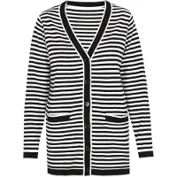 Usha Cardigan noir / blanc
