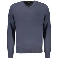 HUGO BOSS Hommes, Pull-over, Asac V, Bleu, (S)
