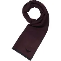 Emporio Armani Écharpe 'Emporio' bordeaux