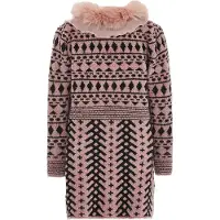Faina Cardigan rose / noir