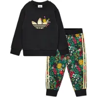 Adidas Originals Survêtement 'x Liberty London' jaune / vert / noir / blanc