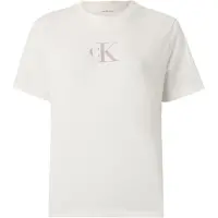 Calvin Klein Jeans Lv047e804g Short Sleeve T-shirt Blanc XS Femme