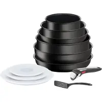Tefal Ingenio Eco Resist On Pans Set Argenté
